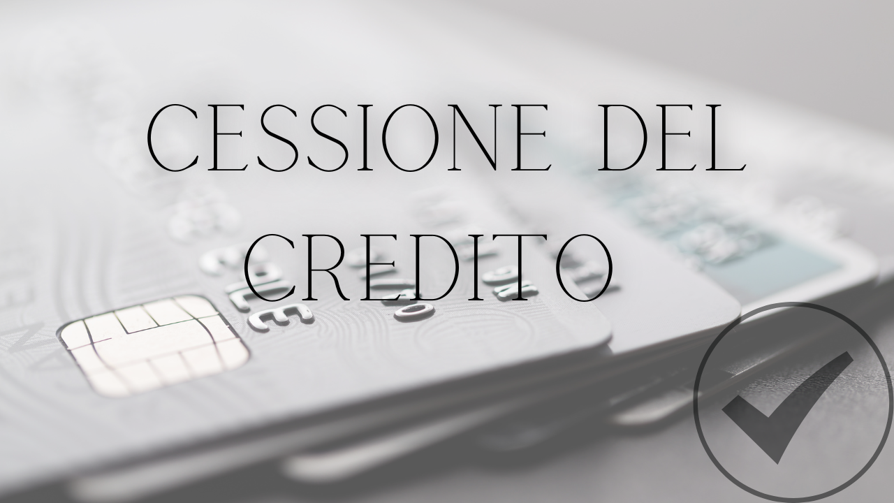 cessione del credito - Nicola Compagnone