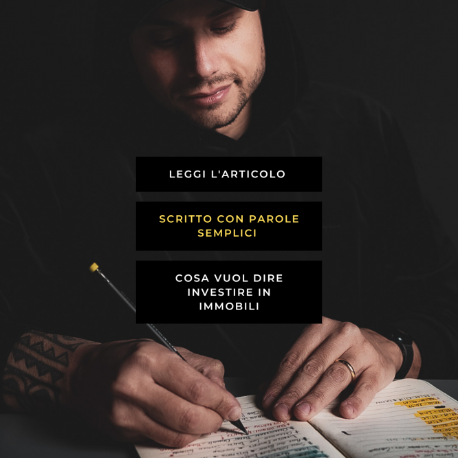 cosa vuol dire investire in immobili?