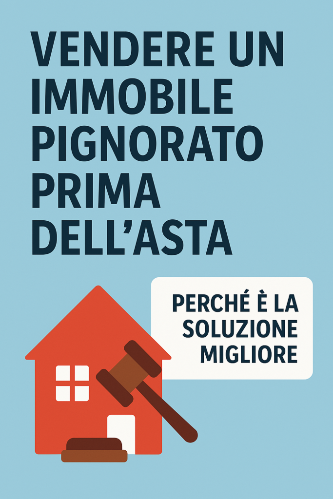 Vendere un immobile pignorato prima dell’asta: perché è la soluzione migliore per tutti