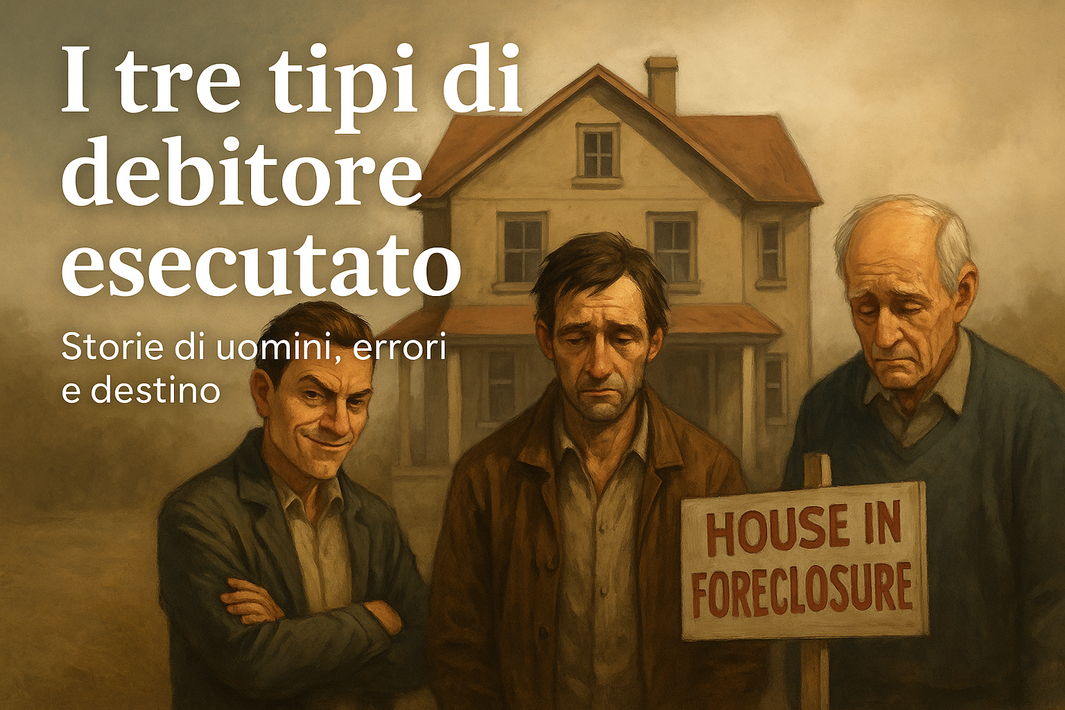 i tre tipi di debitore esecutato