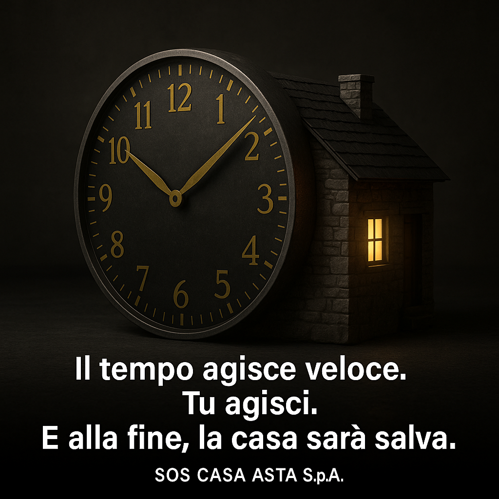 Il tempo agisce veloce. Tu agisci. E alla fine, la casa sarà salva.